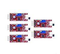 Módulo de sensor de pasillo lineal analógico compatible con placas de desarrollo comunes incluyendo y serie NRF52 (5PCS)