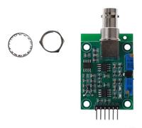 Módulo de sensor de pH con conector BNC para pruebas de agua Arduino, rango de pH 0-14, voltaje de funcionamiento de 5 V, salida analógica, compatible con medidores de pH y controladores