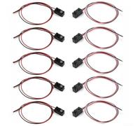 Módulo de sensor de proximidad fotoeléctrico, 3.6-5.5VDC, NPN SIN salida, respuesta rápida de 2 ms, detección de hasta 100 cm, 5 unidades para haz de rotura IR (5MM-80CM)