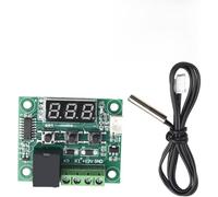 Módulo de sensor de termostato digital para interruptor de control de temperatura W1209 de 12 V, rango de -50 a 110 °C, salida de relé de 20 A, control de encendido/apagado con sonda impermeable