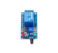 Módulo de sensor detección 1 canal 5 V/12 V relé alarma incendios receptor infrarrojo(5V)