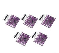 Módulo de sensor INA3221 de tres canales para monitoreo de corriente y tensión de hasta 26V con funciones y modos de promedio de medición configurables (placa morada)