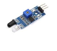 Módulo de sensor infrarrojo para evitar obstáculos infrarrojos, sensor fotoeléctrico reflectante de 3 hilos para robótica, seguimiento de línea y detección de obstáculos, 2-30 cm