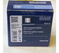 Módulo de sensor táctil Jung KNX universal, doble, F50, serie AS/A A5092TSM