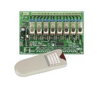Módulo de sistema de control remoto RF de 8 canales - VELLEMAN