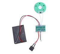 Módulo de Sonido Grabable, Módulo de Grabación de Voz de Música de Bricolaje, Grabación de 4 Minutos, Reproducción una Vez Activada por Light, para Tarjetas de Manualidades