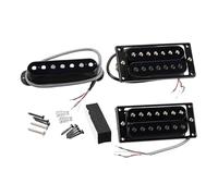 Módulo de sonido negro de 7 cuerdas con blindaje electromagnético y diseño ergonómico adecuado para pastilla Humbucker de escenario