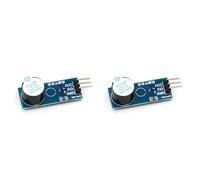 Módulo de sonido pasivo de alarma de activación de niveles bajos para proyectos de microcontrolador DC3.3-5V para automatización de hogares, zumbador de bajo disparador