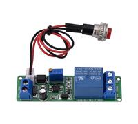 Módulo de temporizador - DC 12 V temporizador ajustable retardo de apagado módulo relé de temporizador, interruptor de tiempo 1~10 segundos