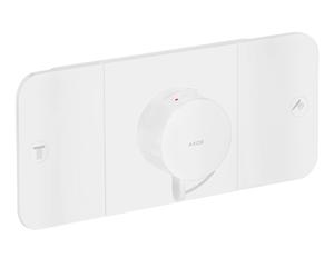 Módulo de termostato empotrado AXOR One de hansgrohe para 2 consumidores, 45712700, Color: Blanco Mate