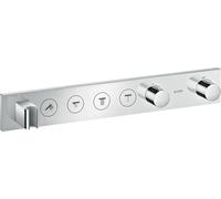 Módulo de termostato hansgrohe AXOR ShowerSolutions Select 600/90, empotrado, 4 consumidores, juego completo, 18357300, Color: Oro rojo pulido