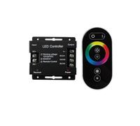 Módulo de tira de luz LED RGB de color con control remoto táctil, interruptor de atenuación de luz de panel de 18 A