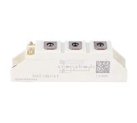 Módulo de tiristor, Placa rectificadora controlada por silicio SKKT106/16E, Alta Potencia 1600 V 106 A para Control de Motores industriales y Sistemas de conversión de energía