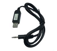 Módulo de transmisión CW de cable de 1 5 m 3 5 mm con interfaz USB para un control de código fiable compatible con varios programas de radio jamón