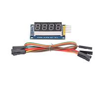 Módulo de Tubo Digital de 4 dígitos 74HC595 Controlador Ajustable módulo de Pantalla LED Jumper 3,3 V 5V