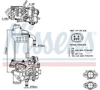 NISSENS Módulo AGR para AUDI: A5, Q5, A4, A6 & SEAT: Exeo (Ref: 98325)