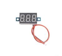 Módulo de voltímetro LED digital 4V-40V DC Protección inversa Medidor de prueba de voltaje de alta precisión para automóvil Motocicleta para monitoreo de batería