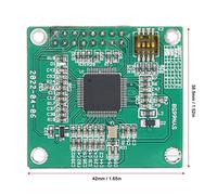 Módulo de Voz TTS SYN6988, convertidor de Texto a Sonido de síntesis de Voz bilingüe de Alta precisión para proyectos electrónicos, robótica y asistentes de Voz DIY, tamaño