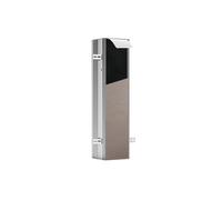 Emco ASIS Plus Módulo de Armario Empotrado para el Conjunto de escobillas, Armario de baño con Soporte para Papel higiénico, Armario Alto con función de Apertura y Tope Izquierdo, 658 mm
