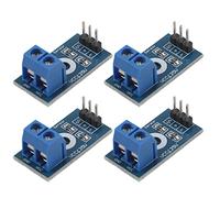 Módulo detector de voltaje de 25v, Sensor de 3 terminales, divisor resistivo 5x, proyectos electrónicos de bricolaje, juego de sensores en miniatura de 1x0,5 pulgadas, 4 Uds.