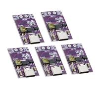 Módulo disparador de carga rápida PD/QC/AFC, módulo de disparador USB C, compatible con salida de voltaje fijo de 5 V, 9 V, 12 V, 15 V, 20 V (5 unidades)