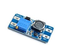 Módulo elevador de CC-CC MT3608 (1/5 unidades), placa fuente alimentación, 2 A, máx. V-24 V a 5/9/12/28(MT3608,5PCS)