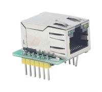 Módulo Ethernet W5500 TCP IP Network Shield para Arduino para interfaz spi - Placa de automatización IoT compacta con RJ45 para proyectos de microcontroladores