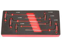 MODULO EVA LLAVES HEXAGONALES MANGO EN T 6 PIEZAS PARA CARRO DE HERRAMIENTAS