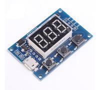 Módulo generador de pulso PWM de 2 canales y ondas cuadradas para frecuencia de 5 V a 30 V CC 1 Hz-150 kHz con interfaz RS-232, entrada de alimentación micro USB, control de ciclo de trabajo para