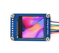 Módulo general de pantalla LCD de 1.3 pulgadas compatible con Raspberry Pi 240 × 240 Resolución SPI Interfaz IPS Panel 65K RGB Colores Soporta Arduino, STM32