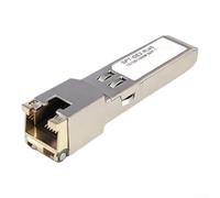 Módulo Gigabit SFP a RJ45 1000BASE-T, transceptor SFP de cobre compatible con SFP-GE-T Ubiquiti UF-RJ45-1G para netgear MikroTik para tp-link, convertidor Ethernet enchufable en caliente de 30 m (1