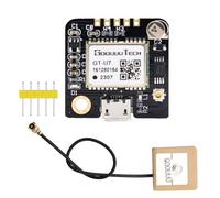 Módulo GPS GT-U7, módulo receptor GT-U7 de alta sensibilidad con antena IPEX, módulo GPS de 3,6 V-5 V, compatible con microcontrolador satélite NEO-6M para Arduino EEPROM