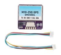 Módulo GPS M10-25Q, Integrado para Brújula QMC5883L, Frecuencia de Salida de 10 Hz, bajo Consumo de Energía, para FPV Racing Drone, 72 Canales de Búsqueda