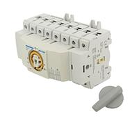 Módulo HIM408: Interruptor de red/corriente de emergencia Polo: 4 400VAC 80A ...