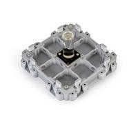 Módulo Hormiguero 2:2 con Humedad Regulable HydroX - Hormiguero Antifugas, Expandible, Antivibración, Ideal para Colonias de Hormigas (Gris/Especies Grandes)