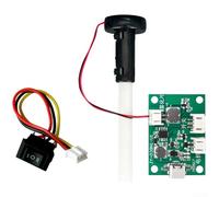 Módulo humidificador alimentado por USB para ventilador eléctrico con niebla ultrafina de 108 kHz, funcionamiento silencioso de 36 dB, diseño compacto FR-4, Plug and Play 5 V CC para aplicaciones de