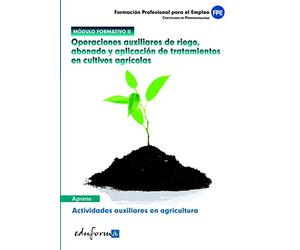 Módulo Ii. Operaciones Auxiliares De Riego, Abonado Y Aplicación De Tratamientos En Cultivos Agrícolas. Actividades Auxiliares En Agricultura. Certificado De Profesionalidad