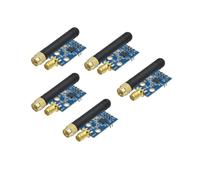 Módulo Inalámbrico CC1101 de 5 Piezas con Antena SMA. Módulo Transceptor Inalámbrico para Mejorar la Señal de 433 MHz.