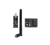Módulo inalámbrico NRF24L01+P LNA con antena de 1100 metros de largo alcance con adaptador de módulo inalámbrico NRF24L01 (1 juego)