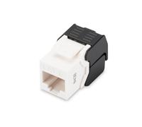 Módulo Keystone DIGITUS - Cat-6 - No apantallado - RJ45 - Clase E - 250 MHz - 1GBase-T - Herramienta de montaje Libre - Blanco