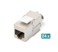 Digitus professional dn-93615 cat 6a keystone jack blindado, 500 mhz,