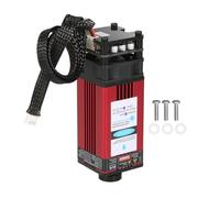 Módulo láser de 450 nm y 80 W Cabezal de grabado láser de longitud focal fija Cortador de grabado láser de alta velocidad Impresora 3D Módulo láser de enrutador CNC para bricolaje Artesanía Madera