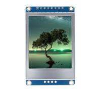 Módulo LCD TFTs de metal de 1.77 pulgadas, 128 x 160, ST7735, controlador SPI para entornos hostiles, proyectos electrónicos, marco de metal LCD