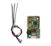 Módulo lector de tarjetas de doble frecuencia, módulo lector integrado con zumbador y optimización de interfaz WG, módulo inalámbrico de 5 V 13,56 MHz 125 KHz ISO14443A para tarjeta IC/ID