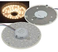 Módulo LED anular con soporte magnético 24W Ø18cm 2680 lumen 230V juego de conversión de lámpara anular para lámparas de techo listo para conectar 3000k / blanco cálido