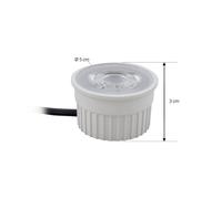 Módulo LED Arcchio, GU10, 4,9 W, 380 lm, blanco, 2700 K, atenuable EC:EPREL:2293805