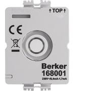 Módulo LED Hager Berker 230V para interruptor giratorio sin conductor N - 168001
