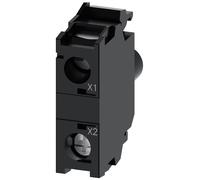 Bloque casquillo LED blanco 24-240V SIRIUS ACT 3SU1401-1BH60-1A0