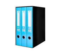 Modulo liderpapel 3 archivadores folio 2 anillas mecanismo de palanca 52mm celeste - MD35