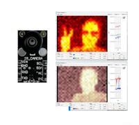 Módulo MLX90640ESF de la detección termal del IR de 32x24 con el procesamiento incorporado para la salida serial directa y la ayuda de la visualización de la PC (MLX90640ESF-BAA)